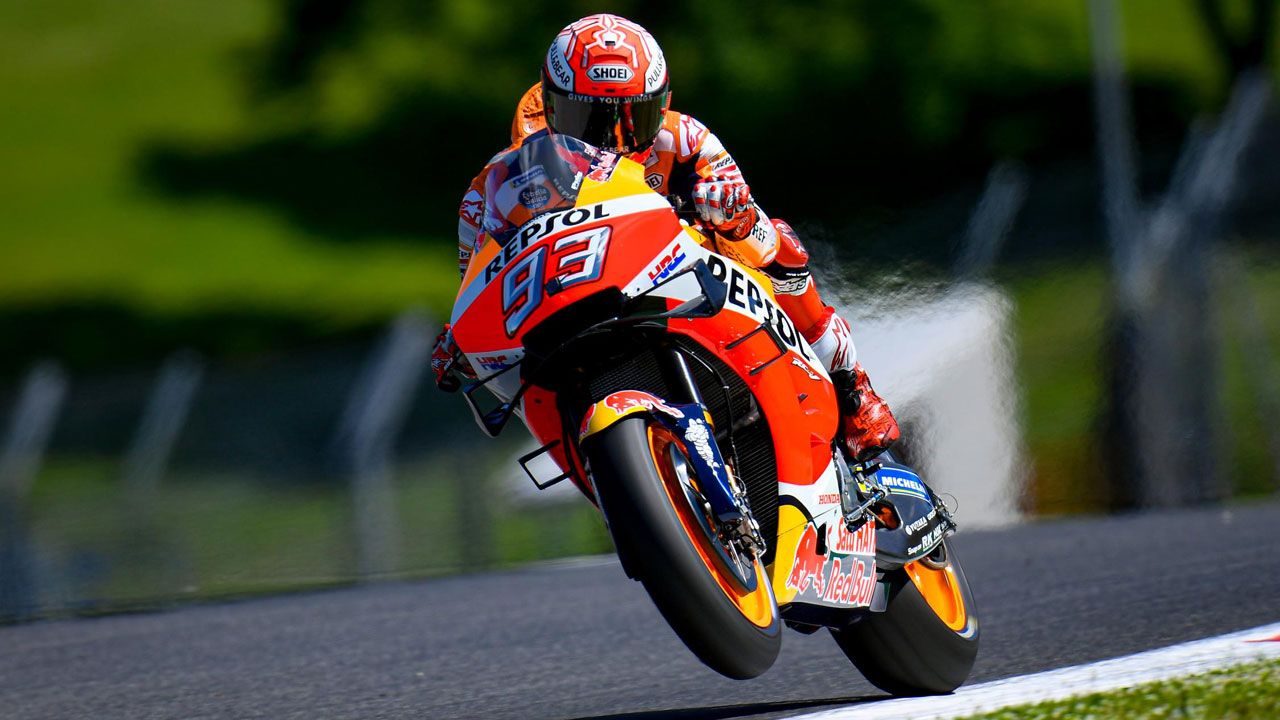 Marc Márquez: “No echo de menos tener un compañero rápido”