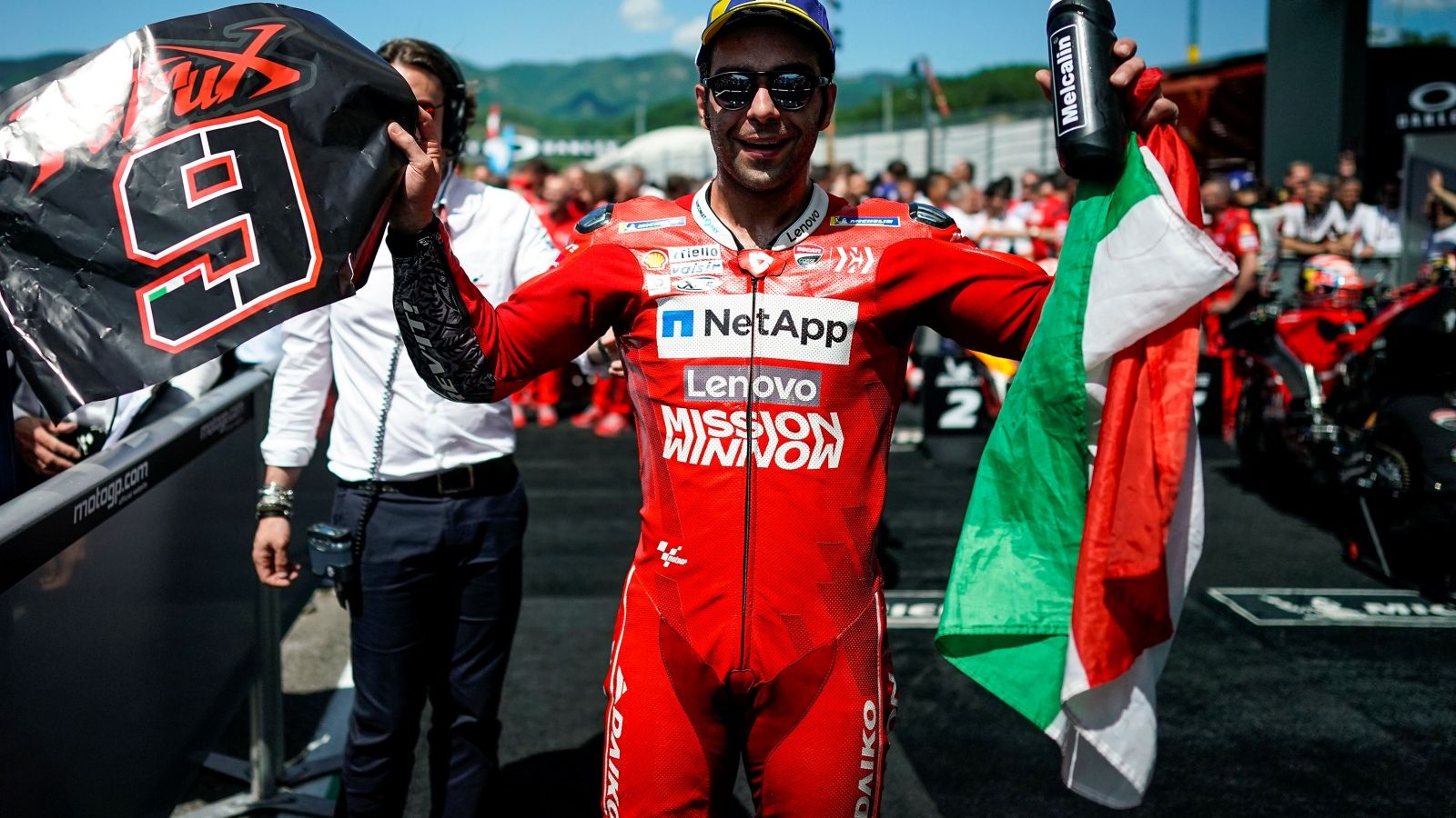 Danilo Petrucci: “Me he quitado un peso, ahora quiero ayudar a Dovi a ganar el título”