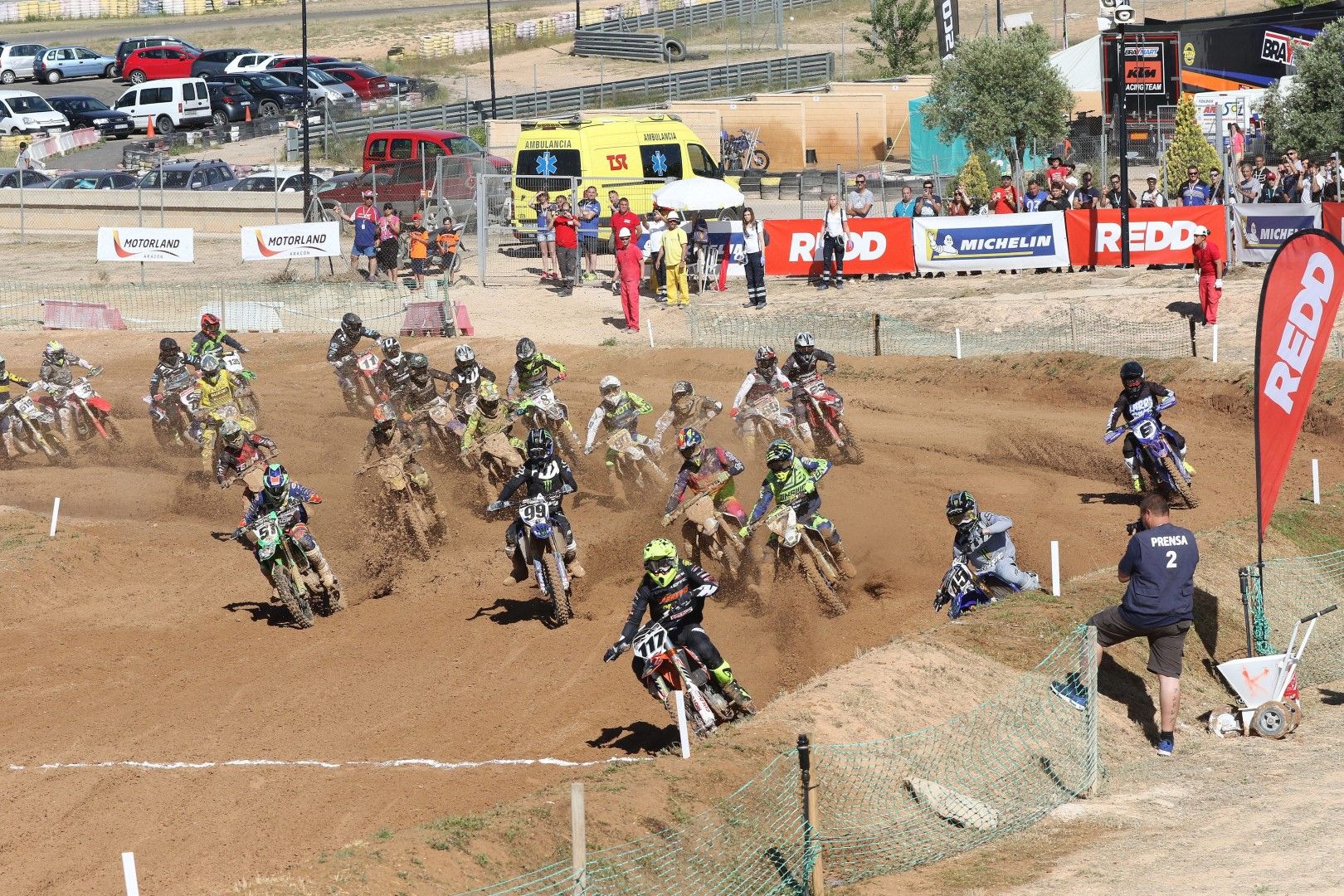 Motorland Aragón coronó a los reyes del Nacional de Motocross 2019