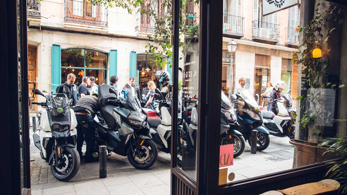 Descubriendo Madrid con los nuevos BMW C 400 X y C 400 GT
