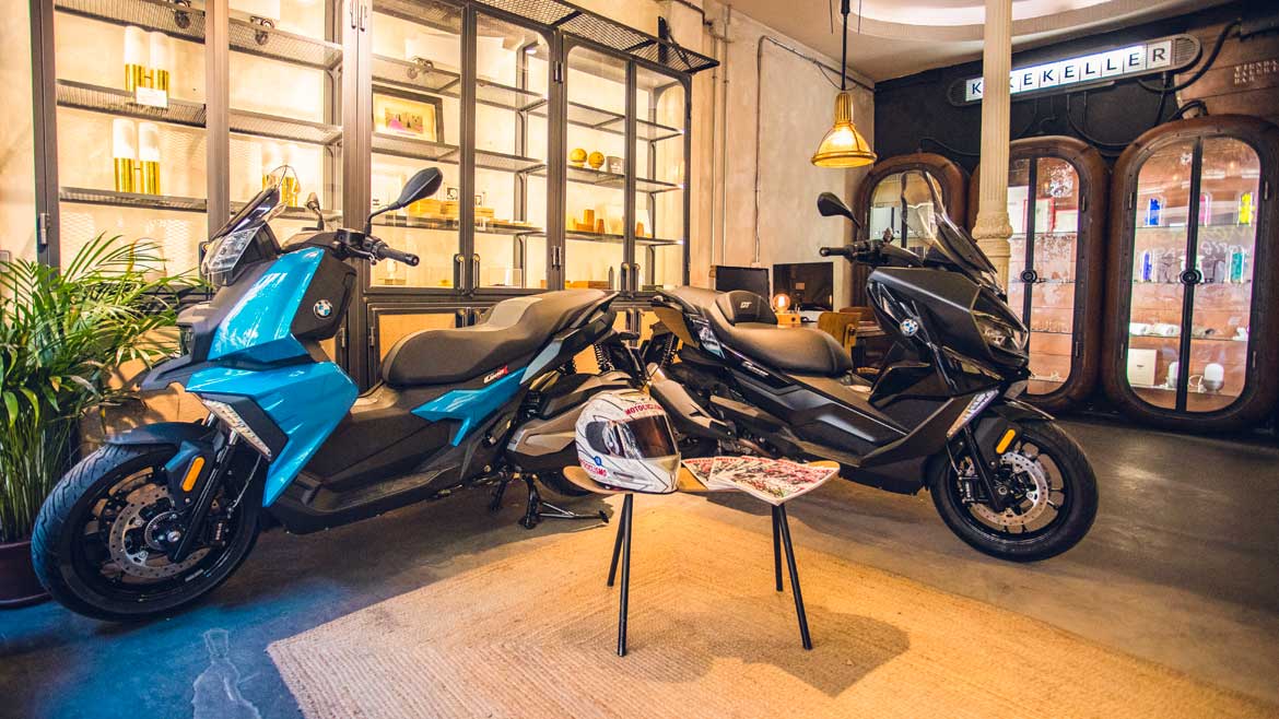 Descubriendo Madrid con los nuevos BMW C 400 X y C 400 GT