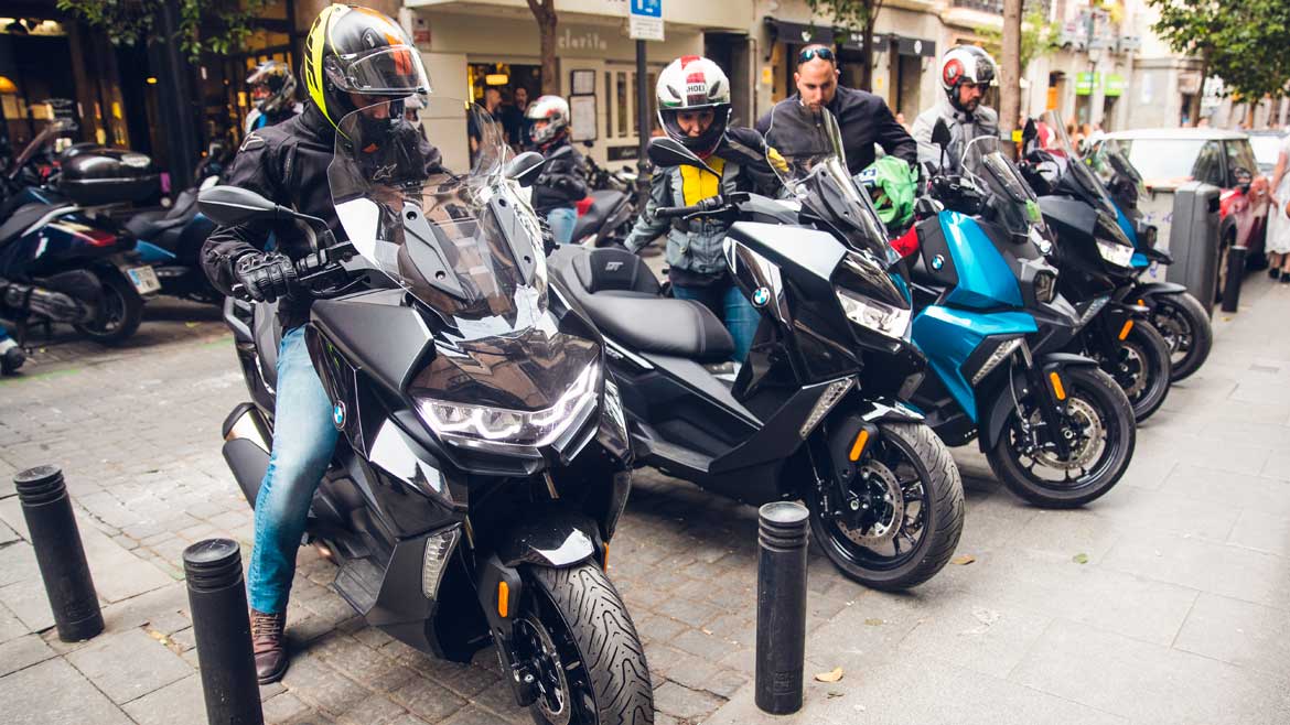 Descubriendo Madrid con los nuevos BMW C 400 X y C 400 GT