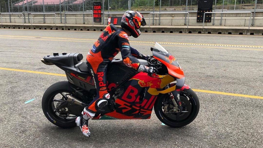 Dani Pedrosa enseña su primer vídeo con la KTM y pronto correrá con una 500cc