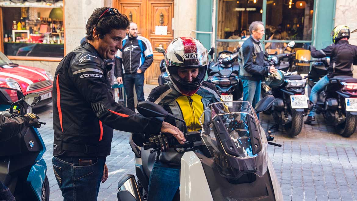 Descubriendo Madrid con los nuevos BMW C 400 X y C 400 GT