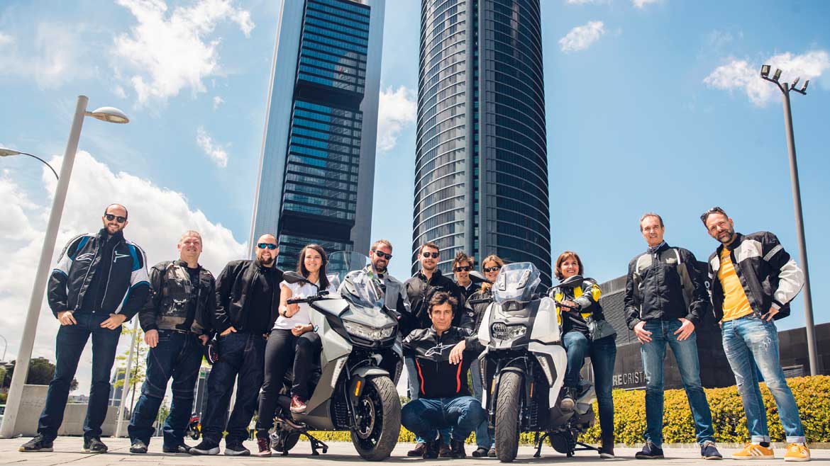 Descubriendo Madrid con los nuevos BMW C 400 X y C 400 GT