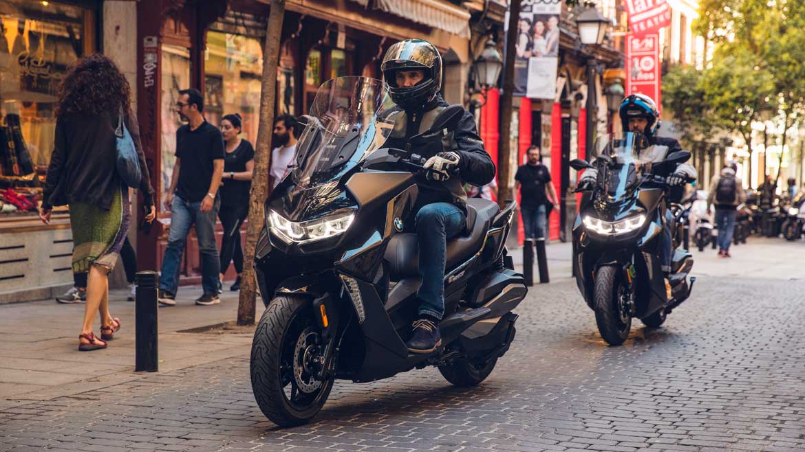 Descubriendo Madrid con los nuevos BMW C 400 X y C 400 GT