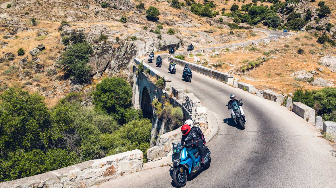 Descubriendo Madrid con los nuevos BMW C 400 X y C 400 GT
