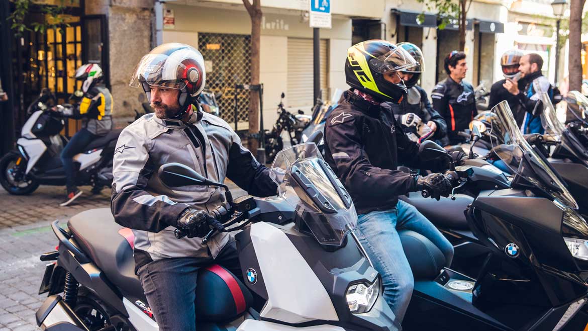Descubriendo Madrid con los nuevos BMW C 400 X y C 400 GT