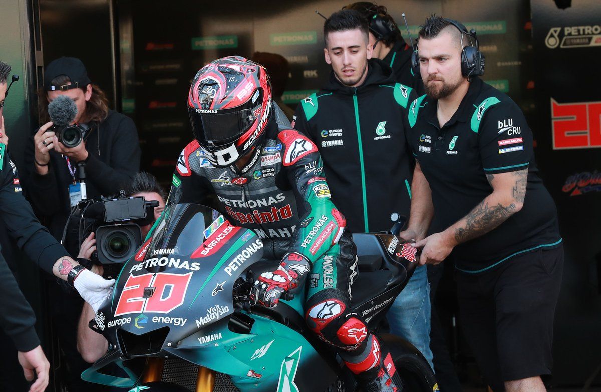 Mejor tiempo del día para Fabio Quartararo en MotoGP