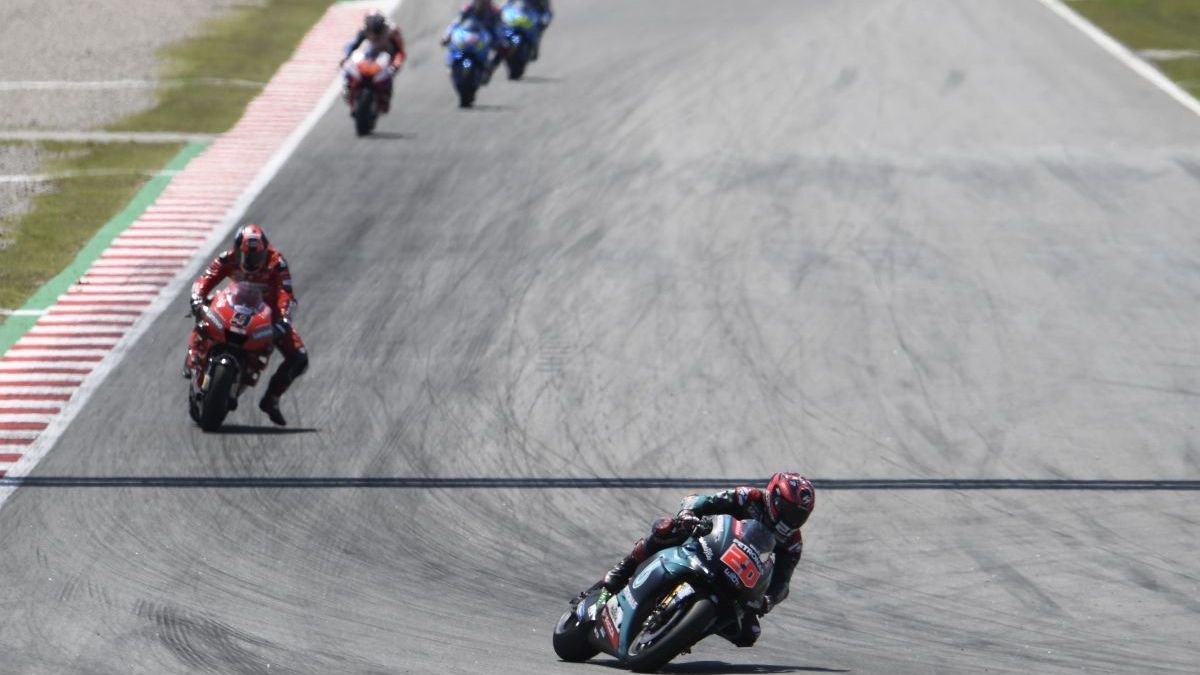 Fabio Quartararo brilló el año pasado en Catalunya.