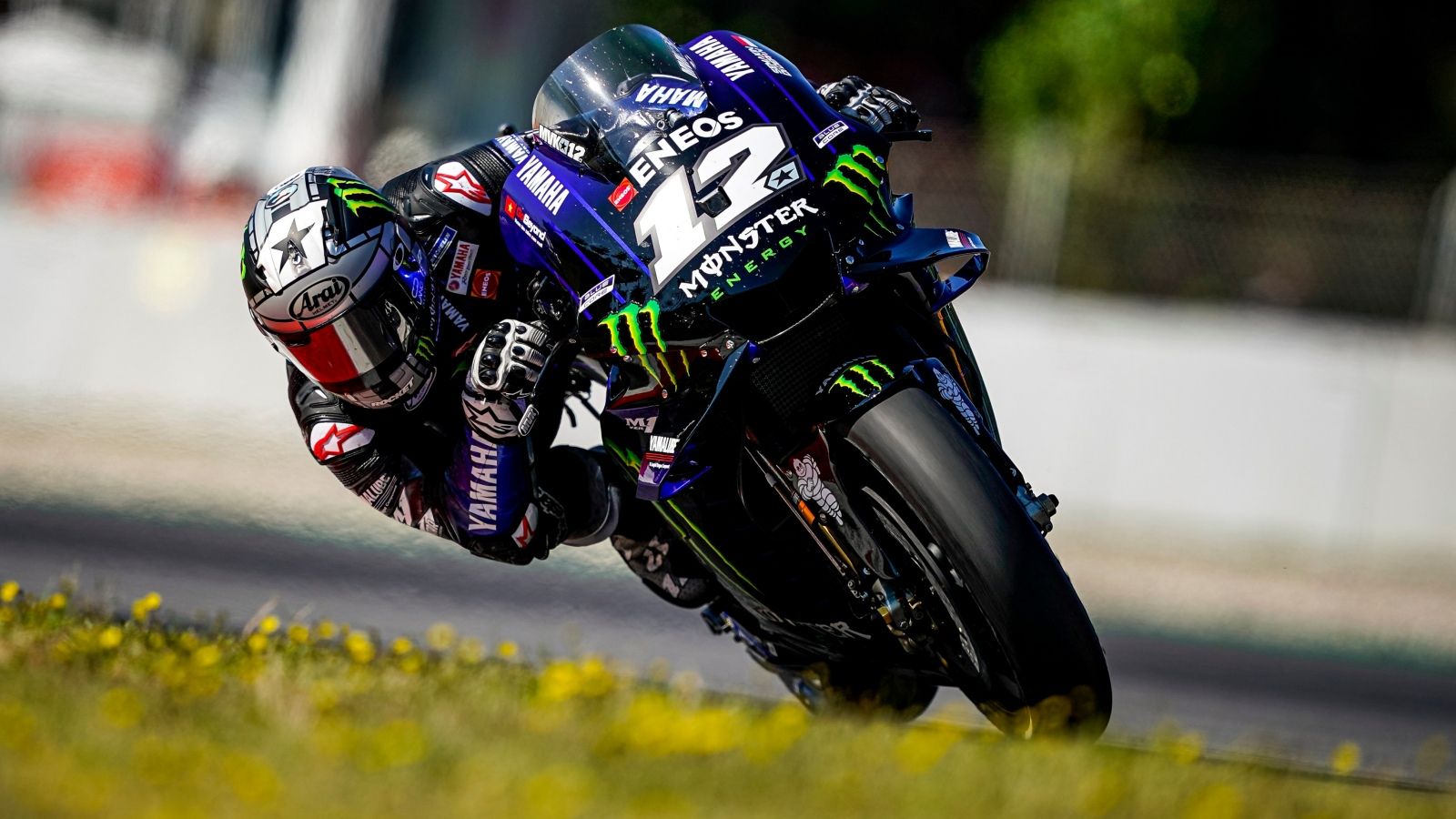 Maverick Viñales lidera el test de Montmeló ante Franco Morbidelli y Marc Márquez
