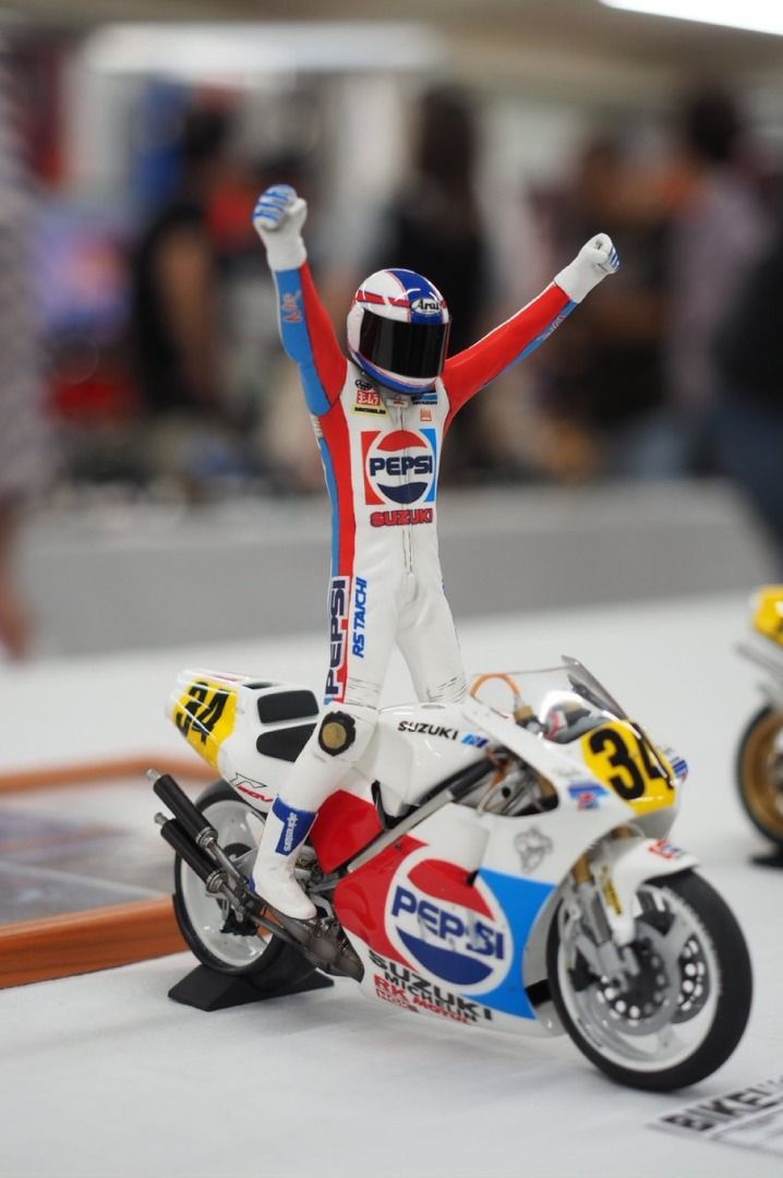 Espectaculares maquetas del Mundial de 500cc