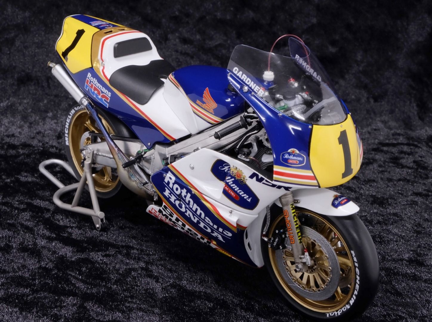 Espectaculares maquetas del Mundial de 500cc