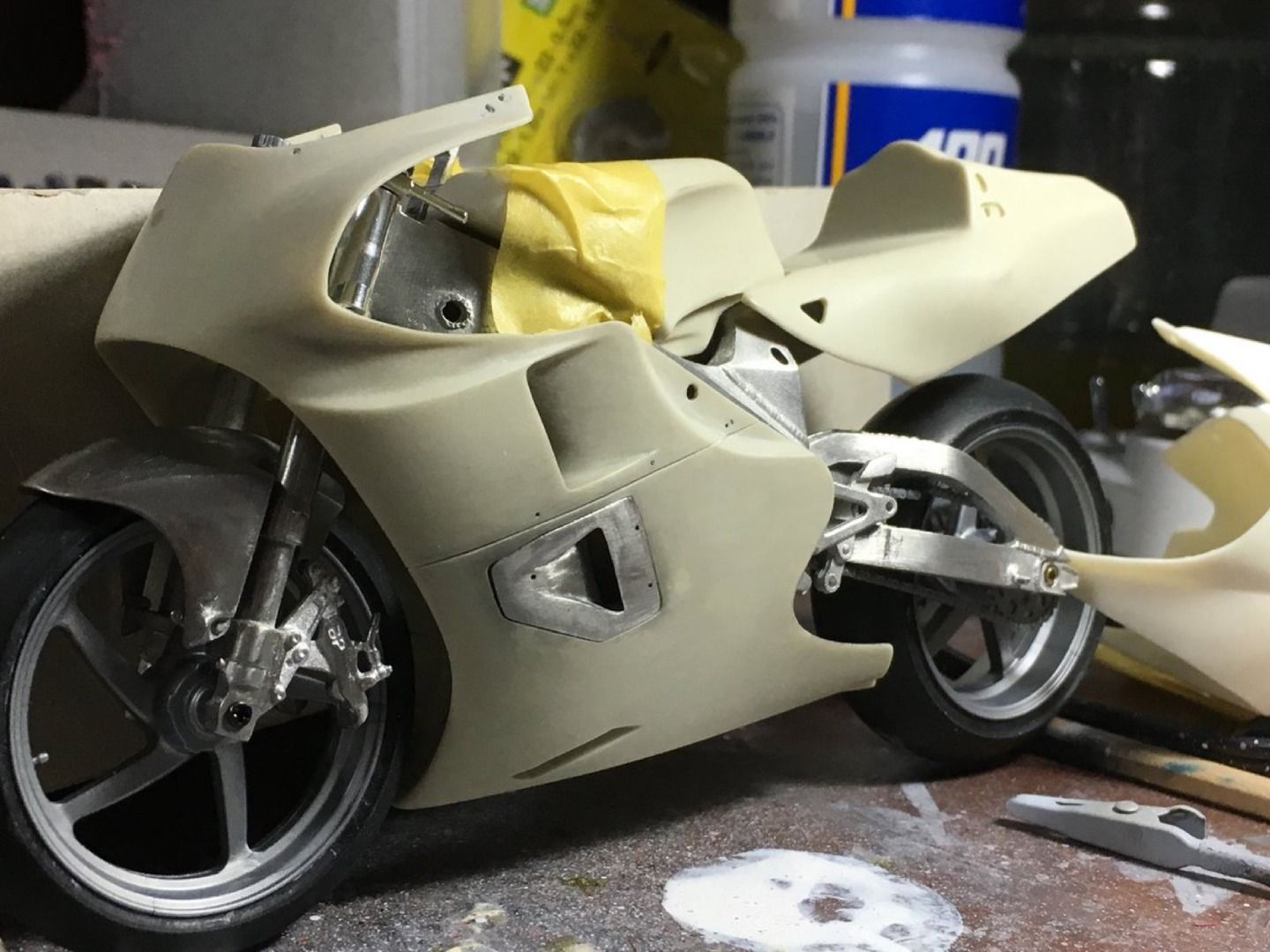 Espectaculares maquetas del Mundial de 500cc