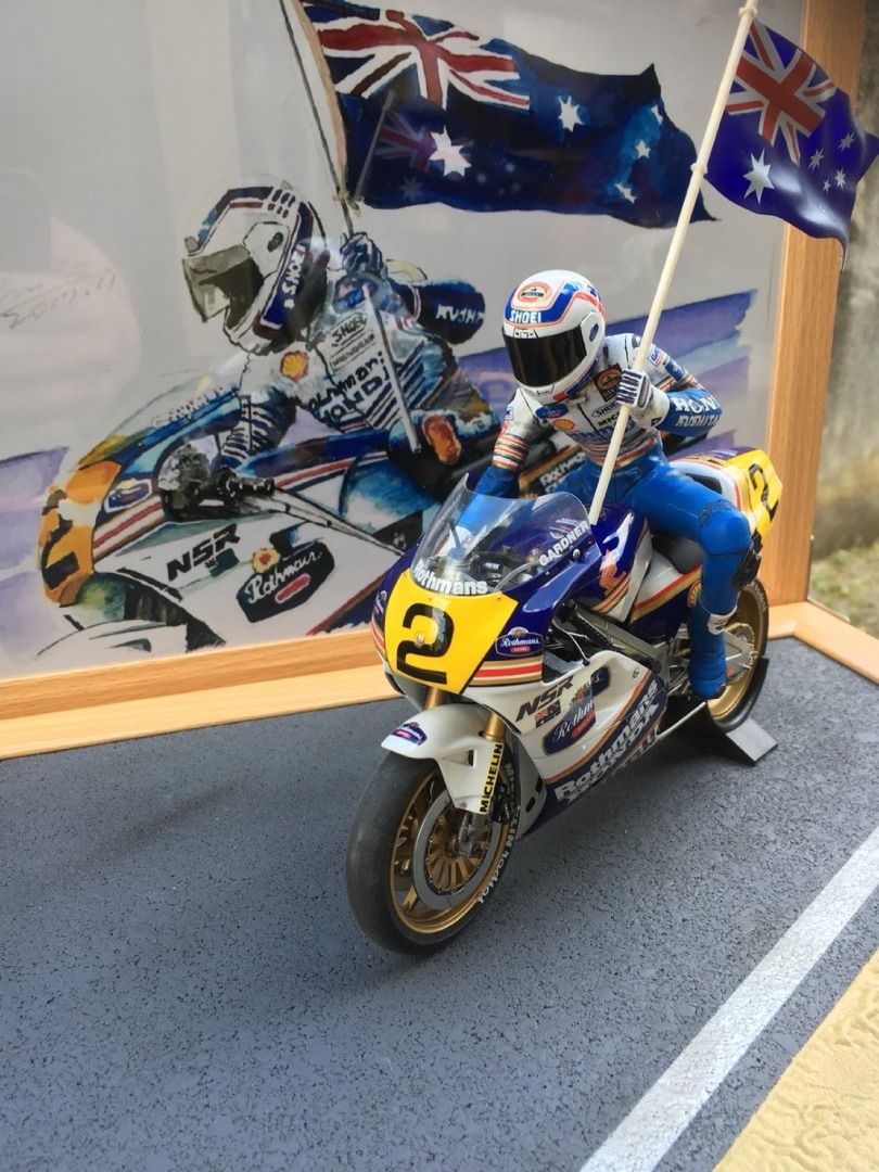 Espectaculares maquetas del Mundial de 500cc