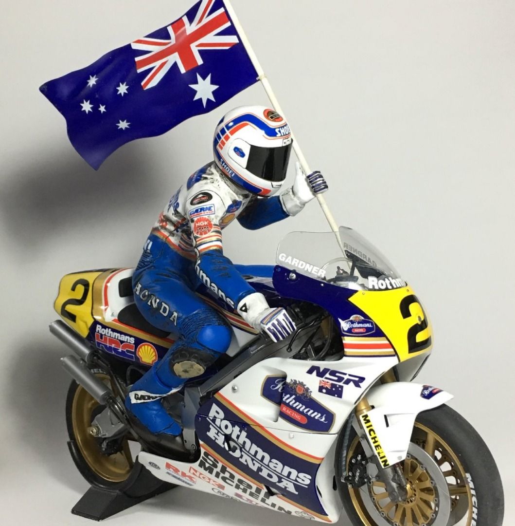 Espectaculares maquetas del Mundial de 500cc