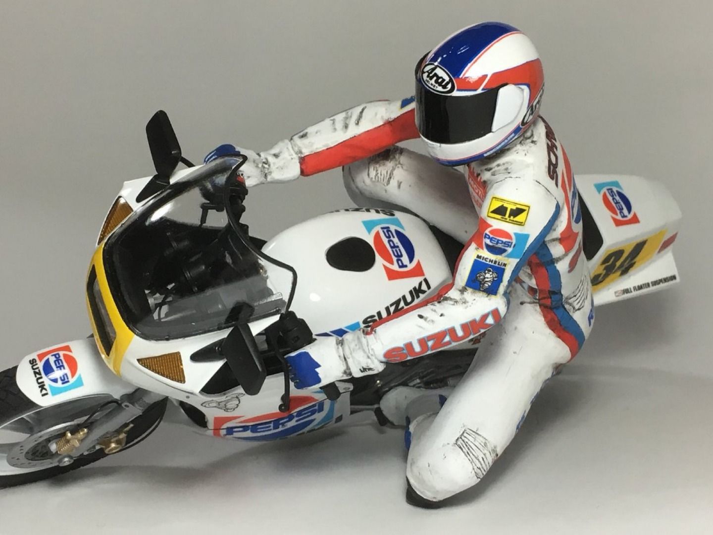 Espectaculares maquetas del Mundial de 500cc