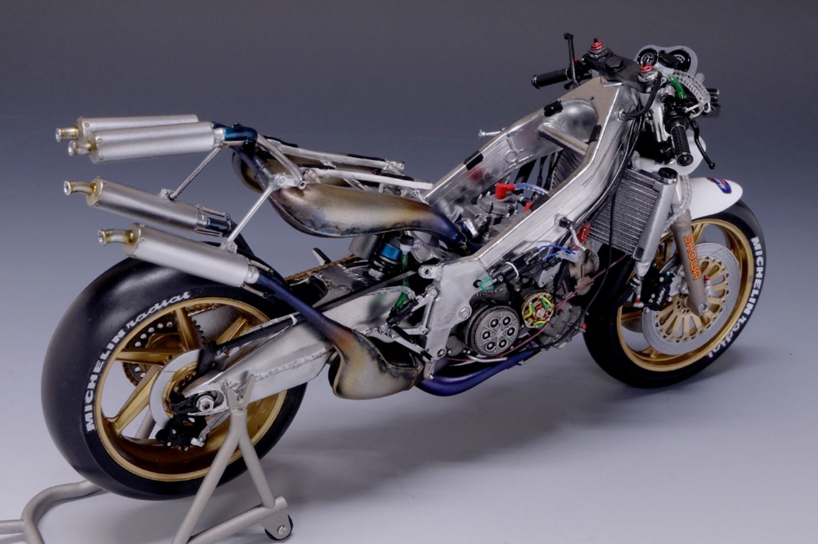 Espectaculares maquetas del Mundial de 500cc