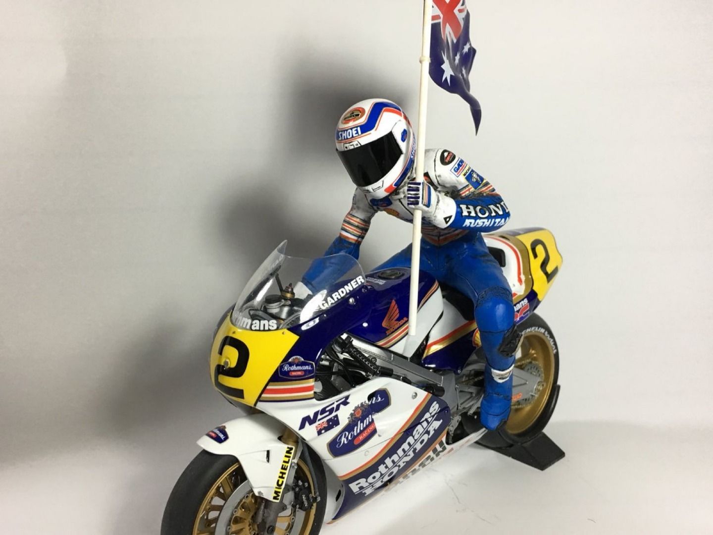 Espectaculares maquetas del Mundial de 500cc