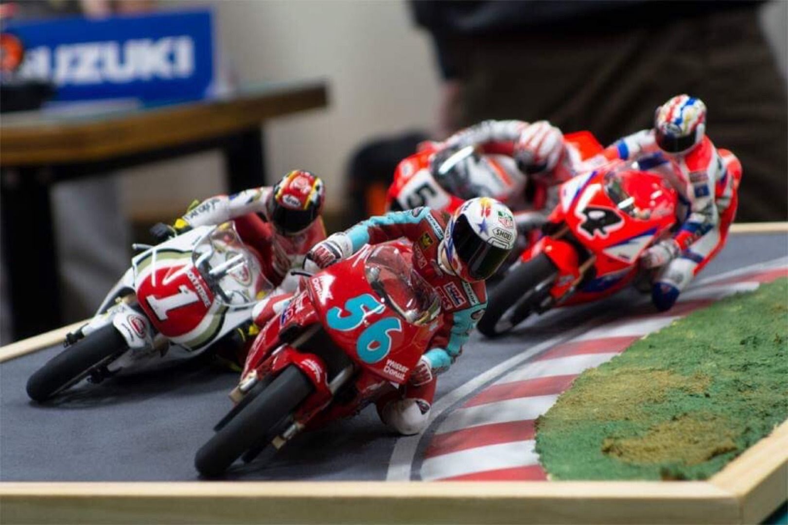 Espectaculares maquetas del Mundial de 500cc