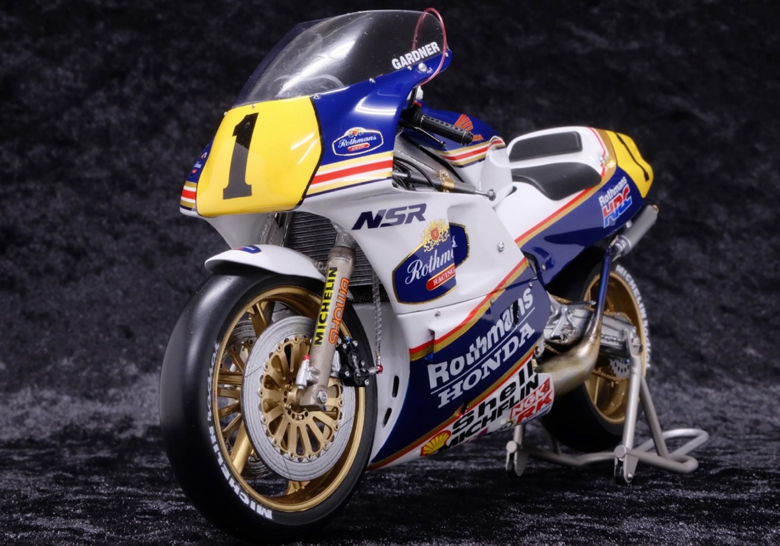 Espectaculares maquetas del Mundial de 500cc