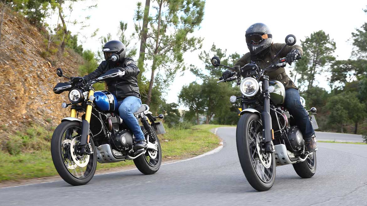 Prueba las nuevas Triumph  Scrambler 1200 XC y XE