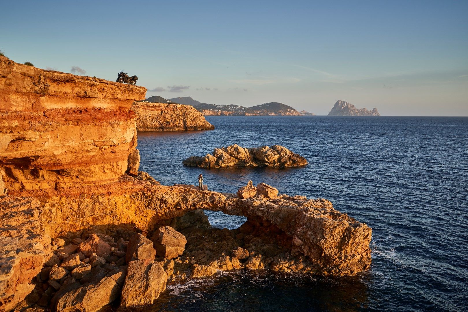 En ruta con Yamaha Niken GT: Santa Eulalia (Ibiza)