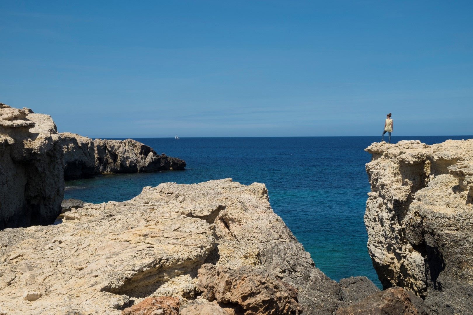 En ruta con Yamaha Niken GT: Santa Eulalia (Ibiza)