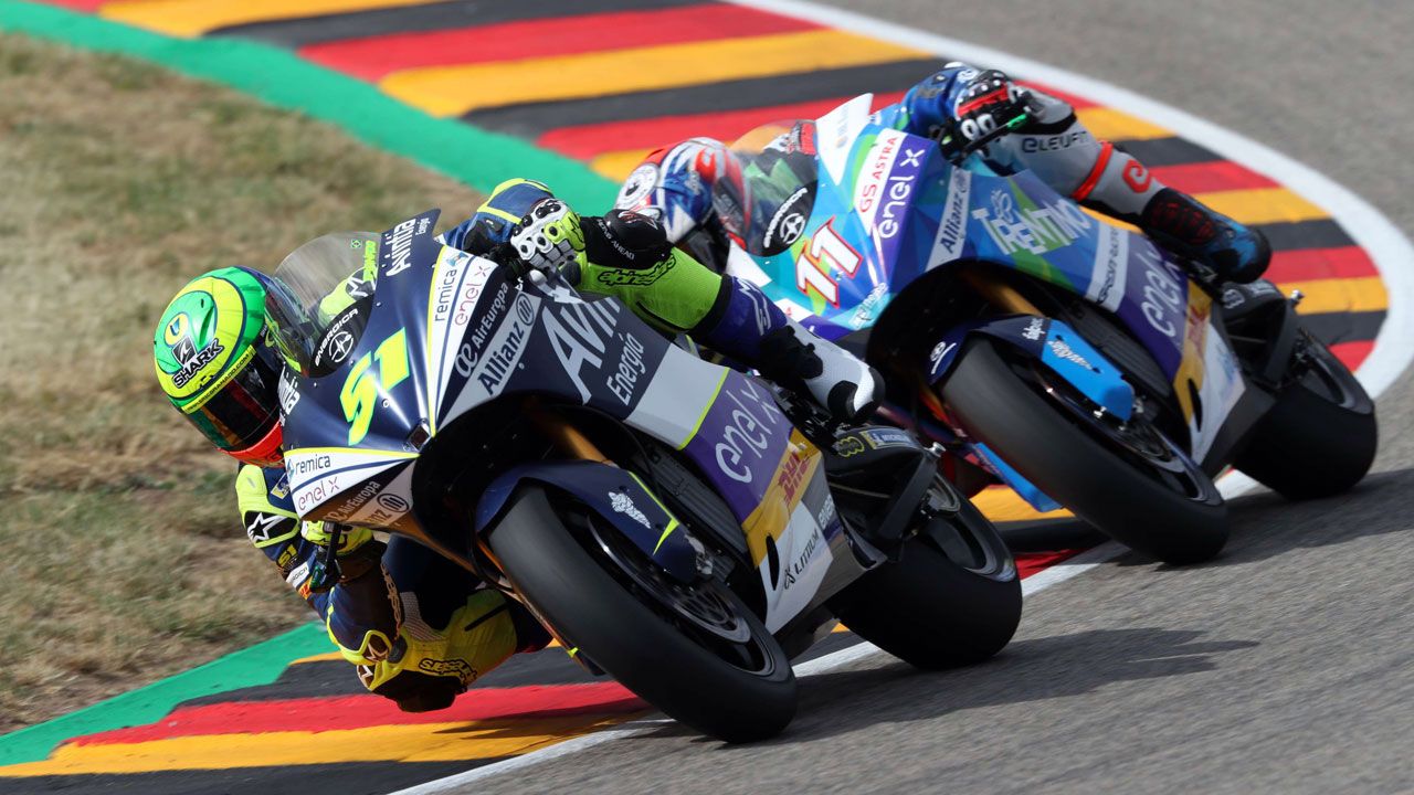 El sonido de MotoE, “sólo se escucha la deslizadera rozando el asfalto”