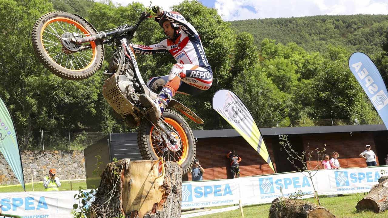 Doblete de Toni Bou en el Trial de Pobladura