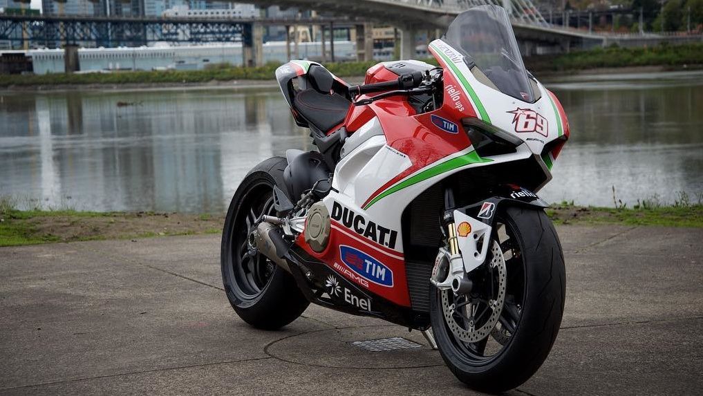 Ducati Panigale V4 S Nicky Hayden Tribute
