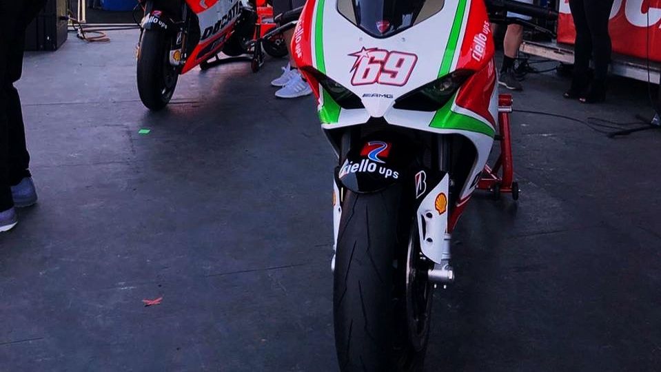 Ducati Panigale V4 S Nicky Hayden Tribute