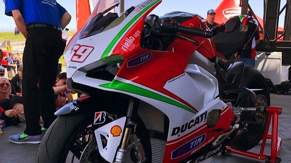 Ducati Panigale V4 S Nicky Hayden Tribute