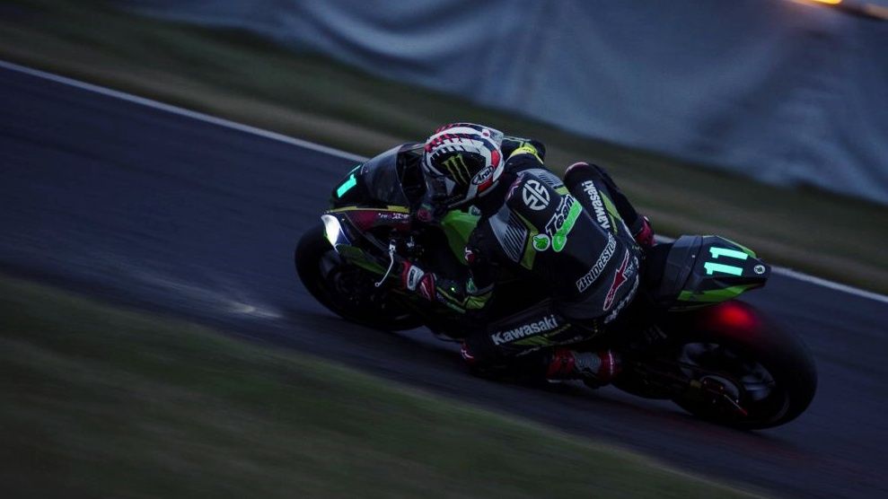 Jonathan Rea durante las pasadas 8 horas de Suzuka (Fotos: Kawasaki / Gold & Goose).