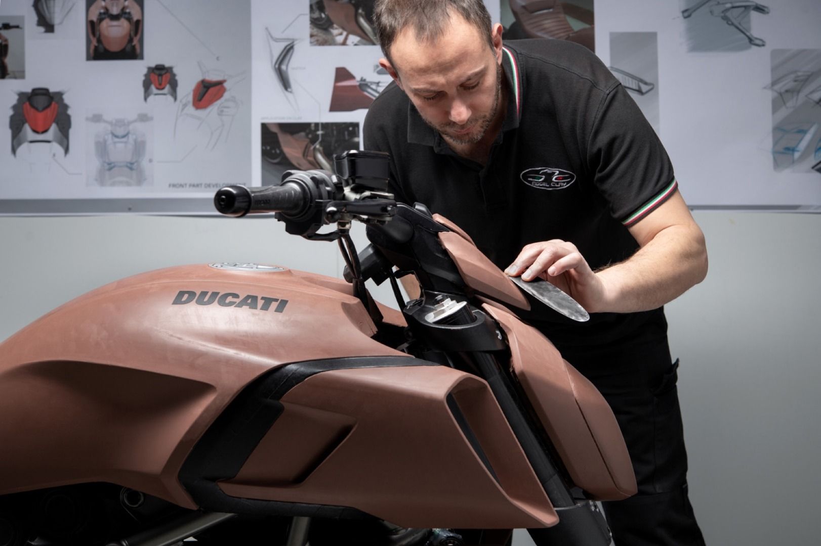 Proceso de desarrollo de una Ducati