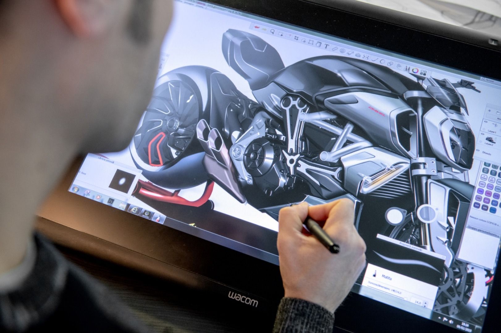 Proceso de desarrollo de una Ducati