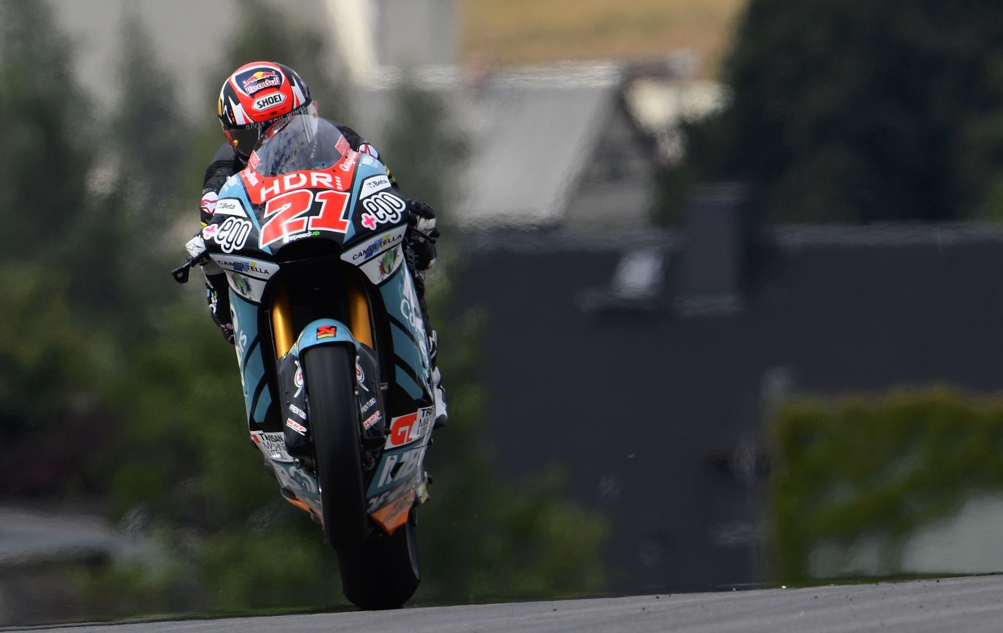 Fabio Di Giannantonio termina el viernes como el más rápido de Moto2