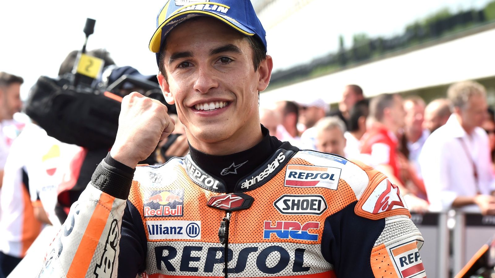 Marc Márquez celebra su victoria en Brno (Fotos: Gold & Goose).
