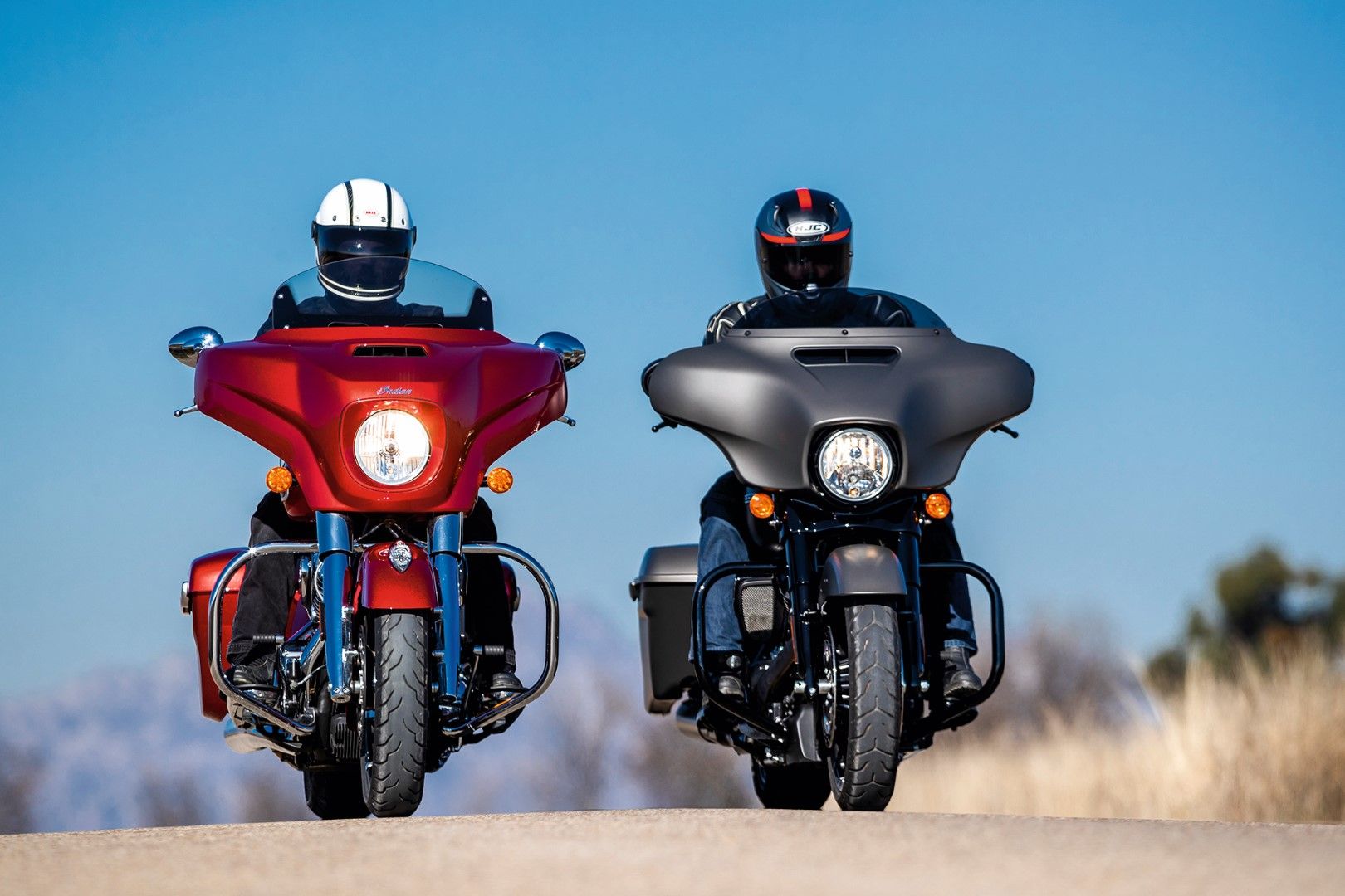 Cuerpo a cuerpo Harley-Davidson Street Glide Special - Indian Chieftain Limited
