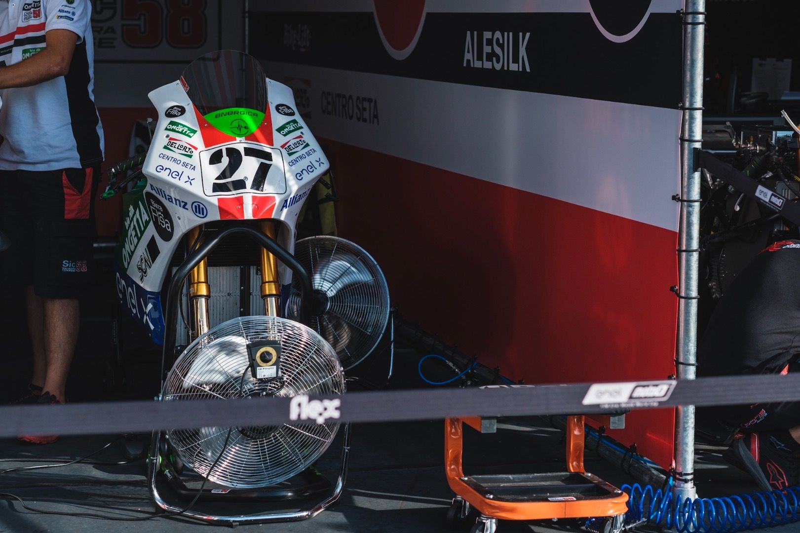 Incendio MotoE Niki Tuuli - Austria 2019
