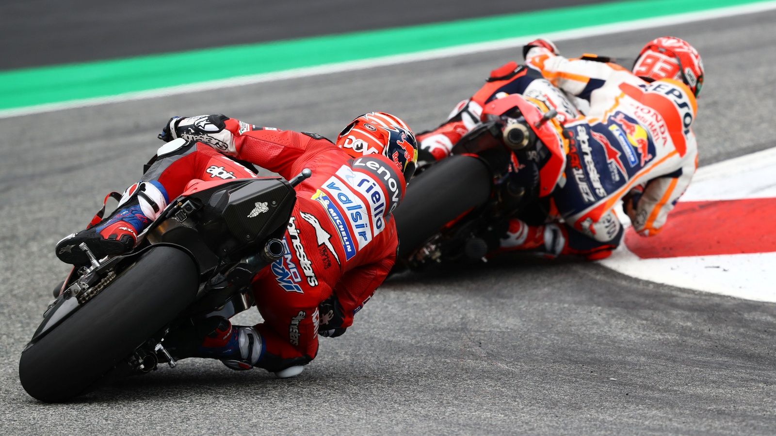 Andrea Dovizioso vs Marc Márquez, MotoGP Austria 2019