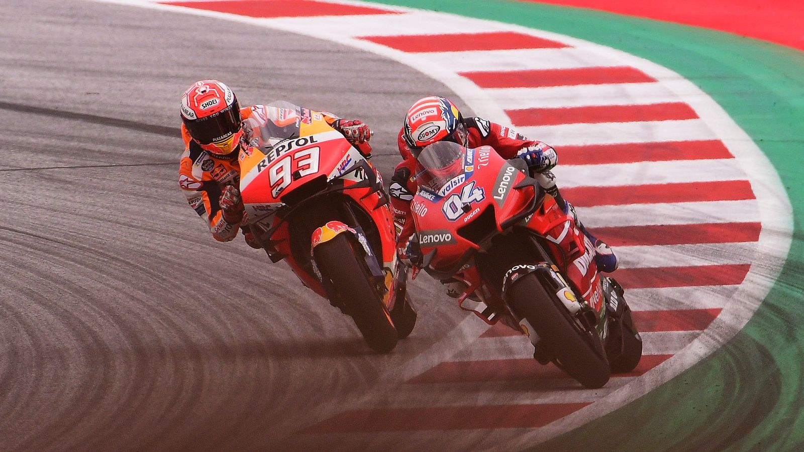 Andrea Dovizioso vs Marc Márquez, MotoGP Austria 2019