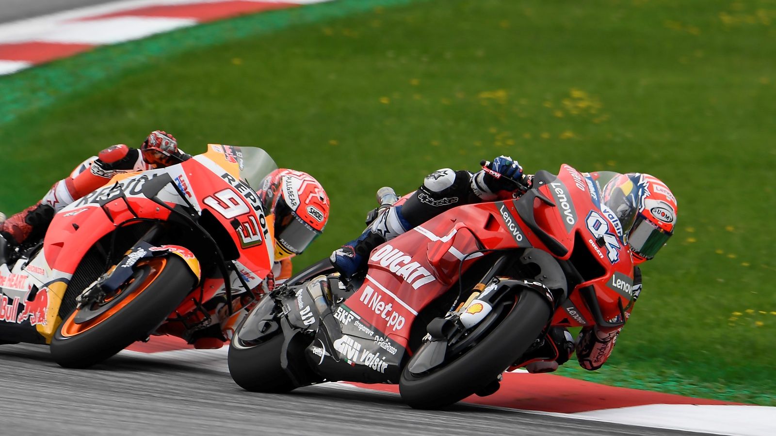 Andrea Dovizioso vs Marc Márquez, MotoGP Austria 2019