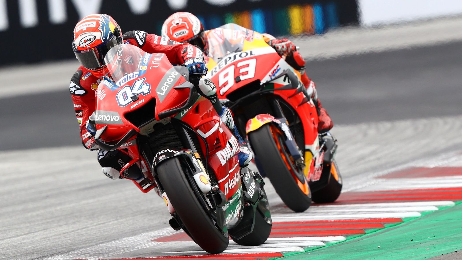 Andrea Dovizioso vs Marc Márquez, MotoGP Austria 2019