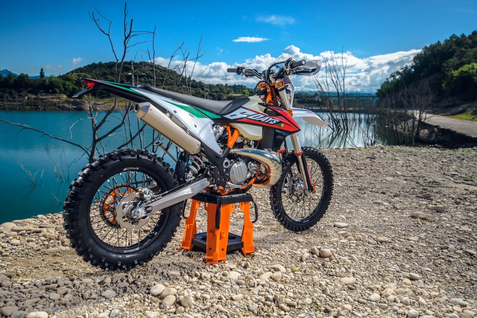 Gama KTM Enduro 2020, prueba