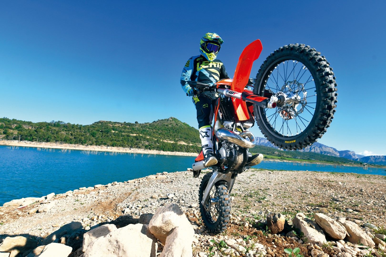 Gama KTM Enduro 2020, prueba