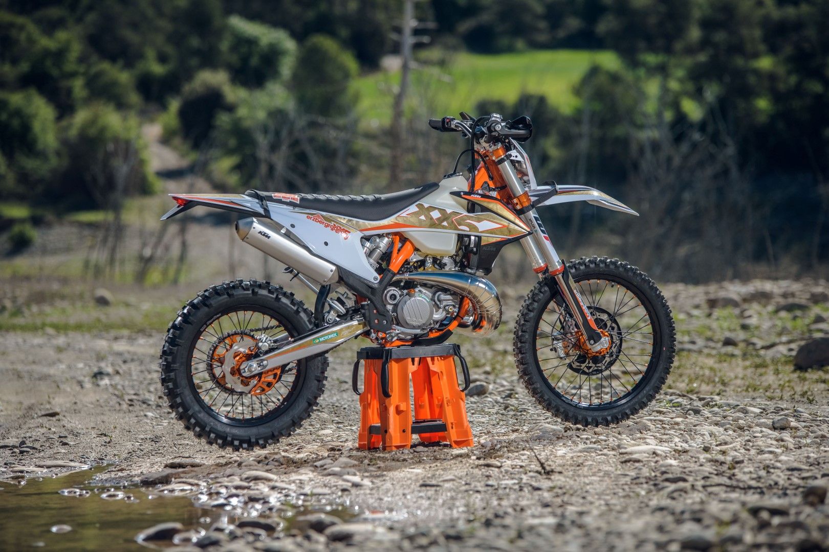 Gama KTM Enduro 2020, prueba