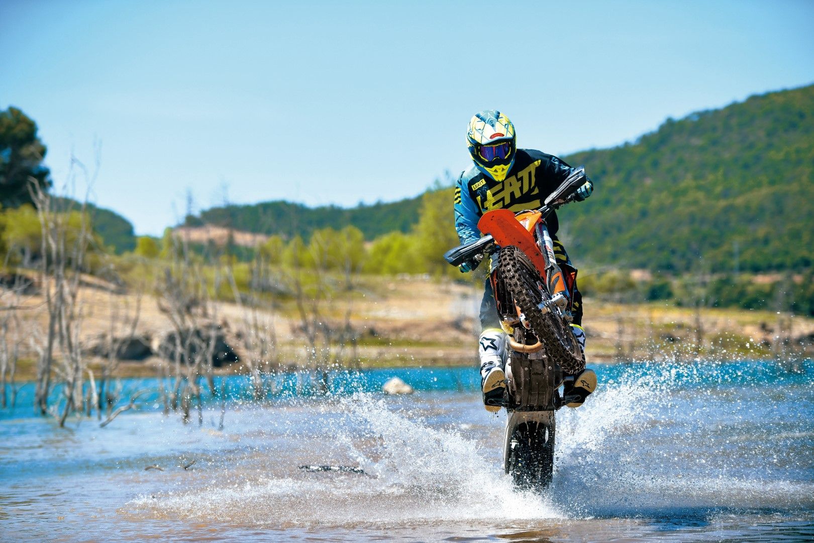 Gama KTM Enduro 2020, prueba