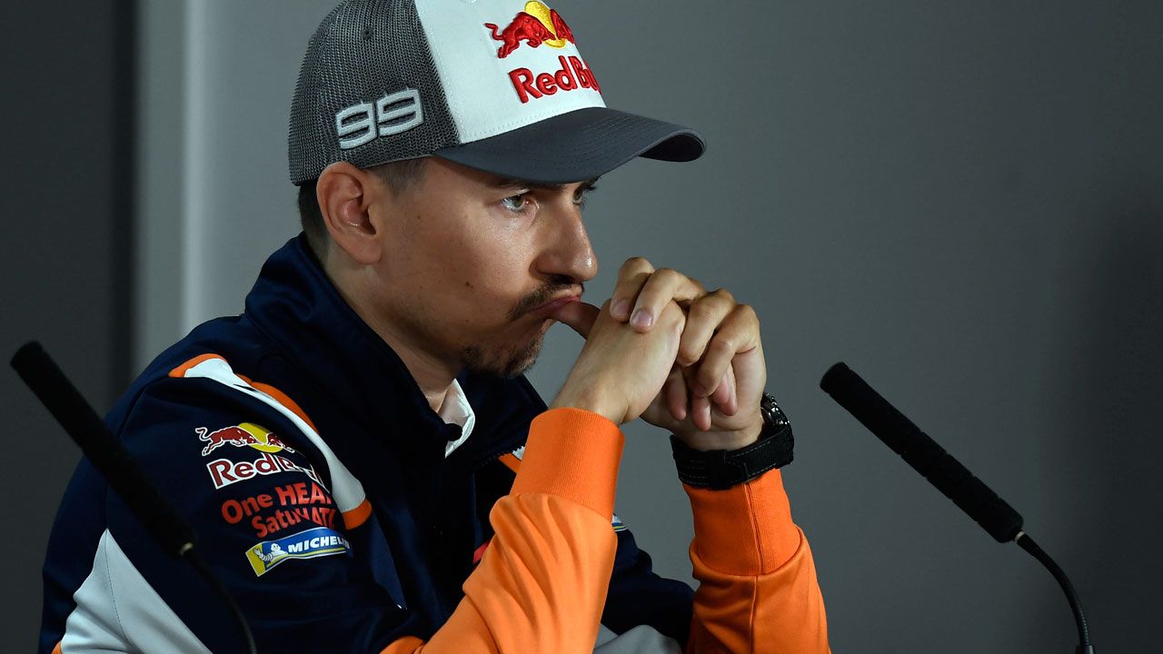Jorge Lorenzo reconoce que “tuvo dudas” tras su lesión