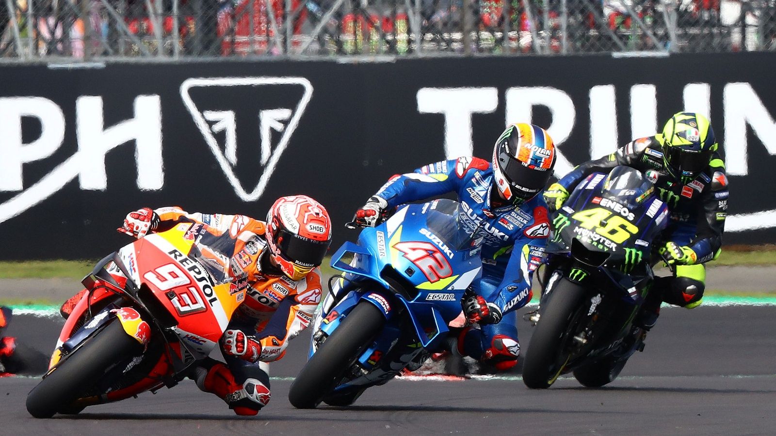 Álex Rins vs Marc Márquez, Silverstone, Gran Bretaña, MotoGP 2019
